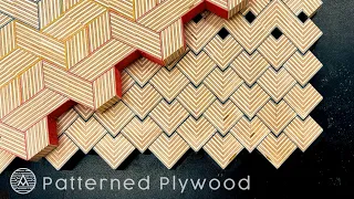 Adding Color to Patterned Plywood