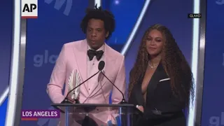 Beyonce and Jay-Z give emotional speech at GLAAD Awards