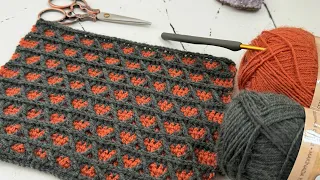 Tiny Stars with Crochet Mosaic Technique✨ Make Your Knitting To Stars🌟