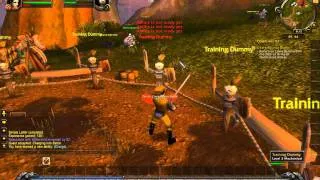 World of Warcraft Walkthroughs: Human - Simple Letter/Charging Into Battle (Elwynn Forest)