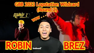 BREZ 🇫🇷 | ROBIN 🇫🇷 | GBB: 2023 World League Loopstation Wildcard (ROUND 2) | Reaction