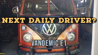 VW Split Window Bus Rescue - Engine removal - Brakes - VW Split Bus Rescue Restoration - Vandemic E1