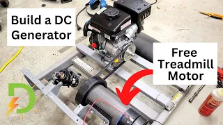 DIY DC Generator: charge batteries off grid