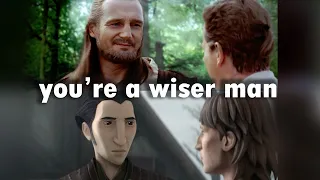 Did You Know Dooku and Qui Gon say this same quote to their padawan?