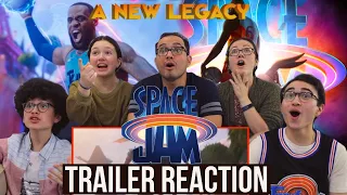 SPACE JAM: A NEW LEGACY TRAILER REACTION! | MaJeliv Reactions || LeBron goes Looney to save his son!