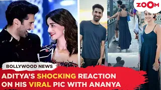 Aditya Roy Kapur BREAKS SILENCE on his VIRAL picture with  Ananya Panday from their romantic vacay