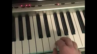 Playing the lick on every instrument in the house