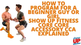How design a fitness program for a GUY/GIRL | Program Design for beg. Show Up Fitness Core Core Acc.