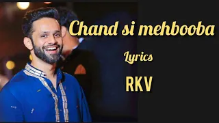 Rahul vaidya romantic song : Chand si mehbooba ho meri unplugged |RKV|