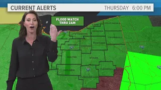 National Weather Service issues Flood Watch for most of Northeast Ohio