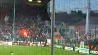 Derby de supporters ASSE-OL 04/03/07