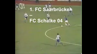 90/91 1. FC Saarbrücken – FC Schalke 04