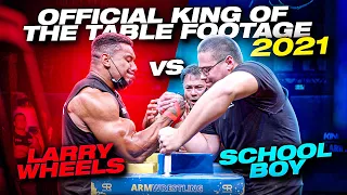 OFFICIAL KING OF THE TABLE FOOTAGE 2021 - SCHOOLBOY vs LARRY WHEELS