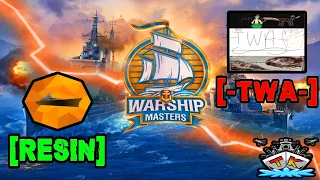 [RESIN] vs [-TWA-] International - BEST OF 3 "Warship Masters 2024 " #worldofwarships