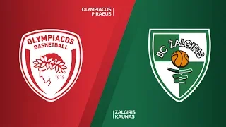 Olympiacos Piraeus - Zalgiris Kaunas Highlights |EuroLeague RS Round 29