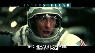 INTERSTELLAR - "Pilot" TVC - In Cinemas 6 Nov in IMAX