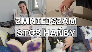 ZMNIEJSZAM STOS HAŃBY 📚 losuję i czytam książki ze swojego stosu hańby - reading vlog