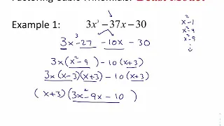 Cubic Trinomials (Beast Mode)