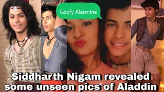 Siddharth reveals unseen pics of Aladdin | Siddharth : Goofy Alasmine | Trending | 3 yrs of Antsh