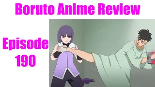 Boruto Anime Review - Episode 190