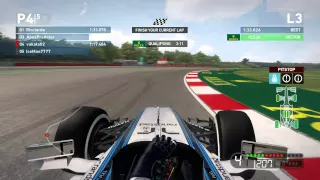 F1 2014 - 25% Online Race Silverstone