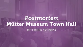 Postmortem Project Town Hall | October 17, 2023