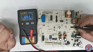 👌 metodo para encontrar un condensador dañado rapido y limpio en una placa electronica.