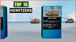 Top 10 Howitzers | Self Propelled Artillery