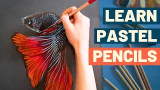 How to use Pastel Pencils - Complete Beginners Guide