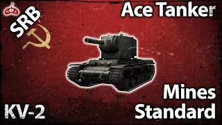 World of Tanks Ace Tanker #147 - KV-2 on Mines - Standard [SRB]