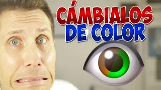 Técnica para cambiar tus ojos de color. ¿La conoces?