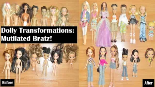 Dolly Transformations: Mutilated Bratz!