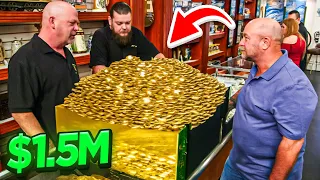 ANCIENT Coins Discovered On Pawn Stars!