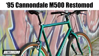 Street Shredder MTB: 90s Cannondale M500 Modded & Restored
