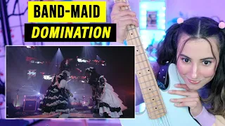 BAND-MAID / DOMINATION (Official Live Video) | Singer Reacts & Musician Analysis