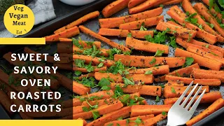 Easy Oven Roasted Carrots Recipe
