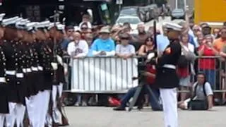 St Louis marine week Silent Drill Platoon