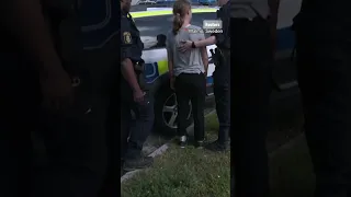 Activist Greta Thunberg forcibly removed by police during protest in Sweden #shorts