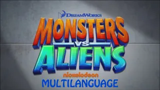 Monsters vs Aliens (TV Show) Intro Multilanguage