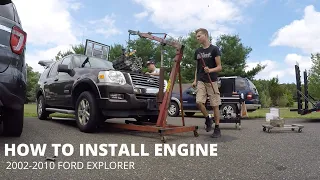 HOW TO INSTALL A 4.0L V6 ENGINE - 2002-2010 FORD EXPLORER (COMPLETE GUIDE)