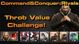 C&C Rivals: Throb Value Challenge!