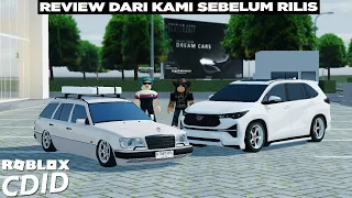 Sedikit Review Mobil Baru Pilihan Kami 😄😄 Zenix, Mercy & Subaru 👌👌 Roblox CDID Update