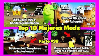 ¡¡Top 10 Mejores Mods Para el GTA San Andreas Android!! Parte #38