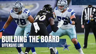 Building The Board: Offensive Line | Dallas Cowboys 2021