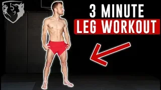 3 Minute Leg Workout for Fight Endurance