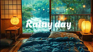 Beautiful Relaxing Music | Relaxing Guitar Music and Rain to Sleep Study and Focus | 1 Hour.