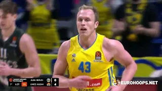 ALBA Berlin - UNICS Kazan 81-53: Luke Sikma (10 points, 9 rebounds, 4 assists, 2 steals)