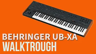 Behringer UB-Xa Walktrough & Tutorial