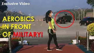 Episode 30: Viral video appears to show woman doing aerobics amid Myanmar coup