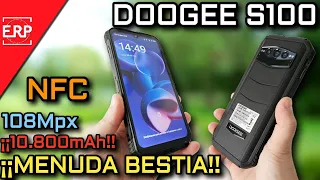 DOOGEE S100 / ¡¡El Smartphone Android MÁS BESTIA!! / 10.800mAh / 108Mpx / 256Gb  20Gb RAM / FULL HD+